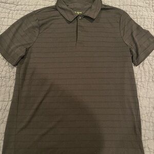 Boys Tek Gear Polo shirt in black size 18-20